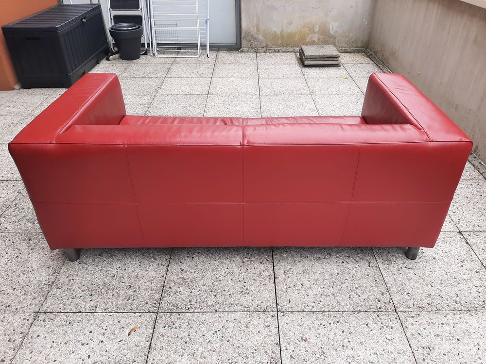 Canape rouge ikea Meubles