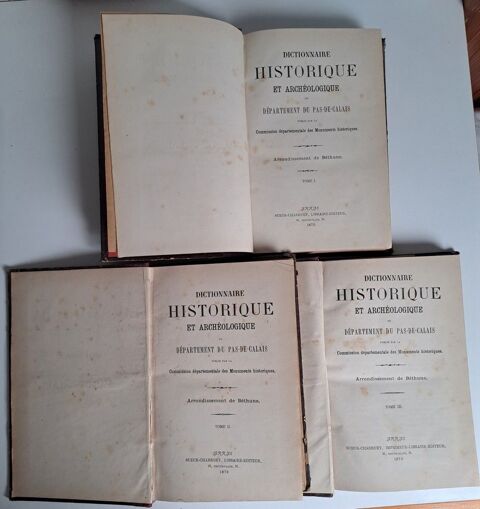 Dictionnaire historique et archologique - Bthune 150 Vieux-Cond (59)