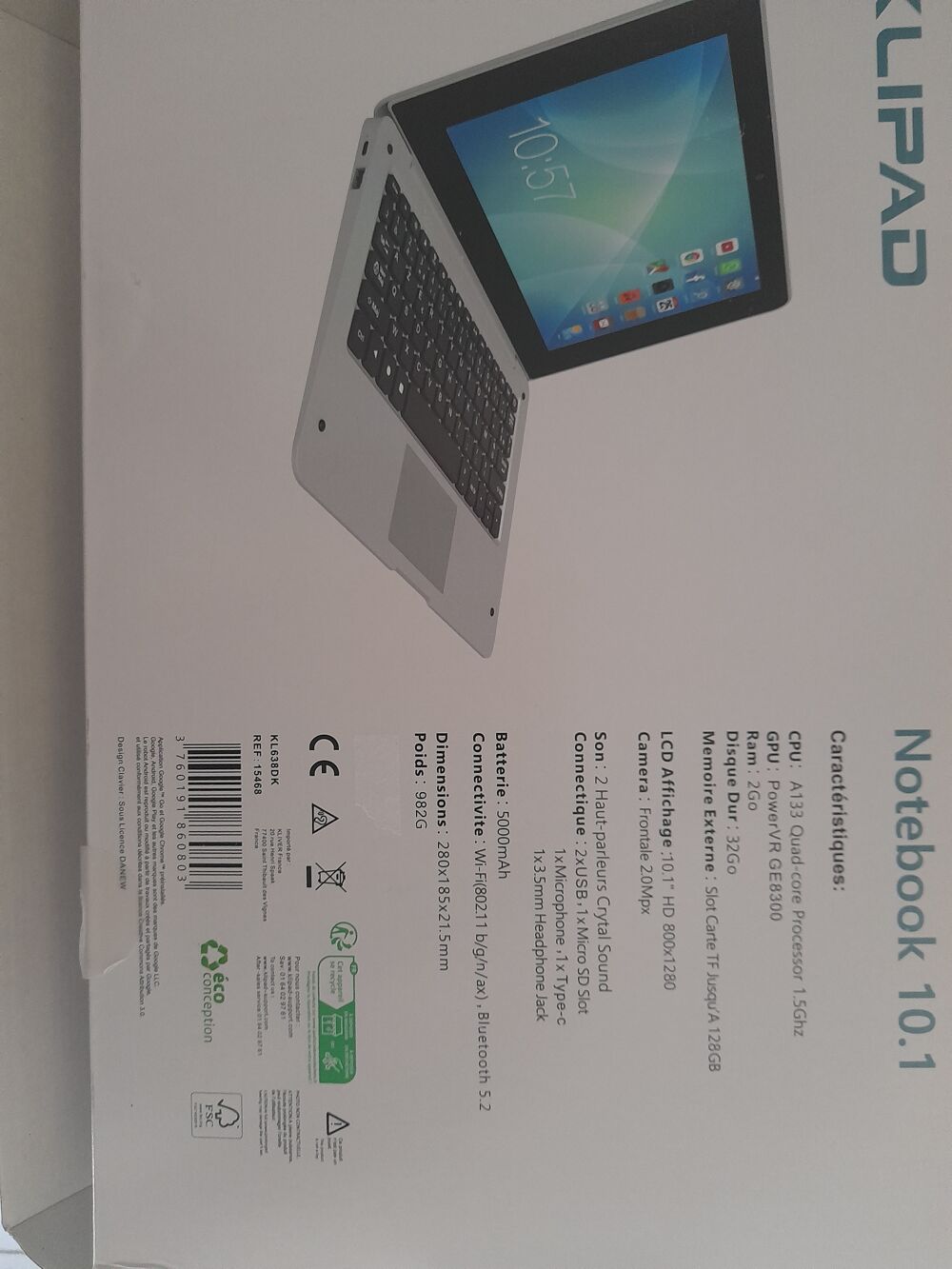 Ordinateur portable Matériel informatique