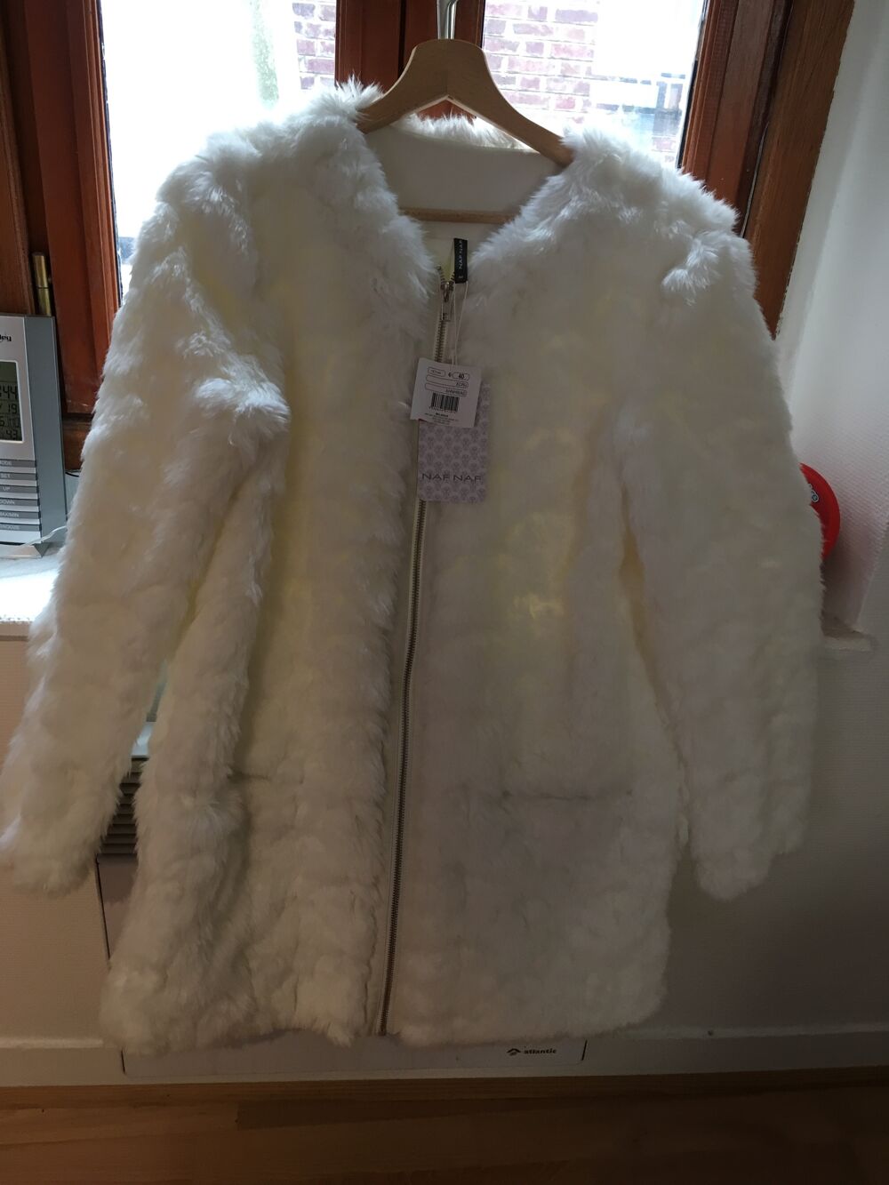 Manteau fausse fourrure blanche Vêtements
