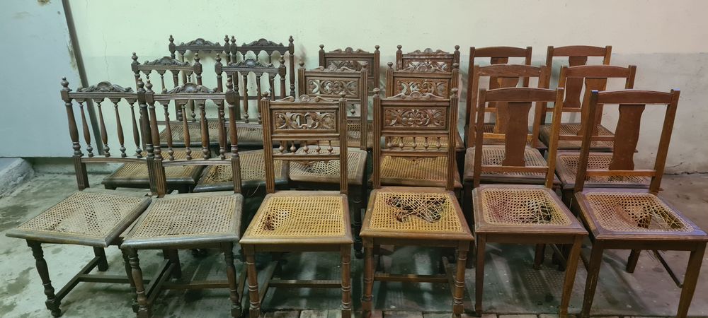 chaises cann&eacute;es Meubles