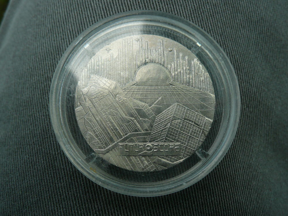 Jeton-M&eacute;daille 10 ans Futuroscope 