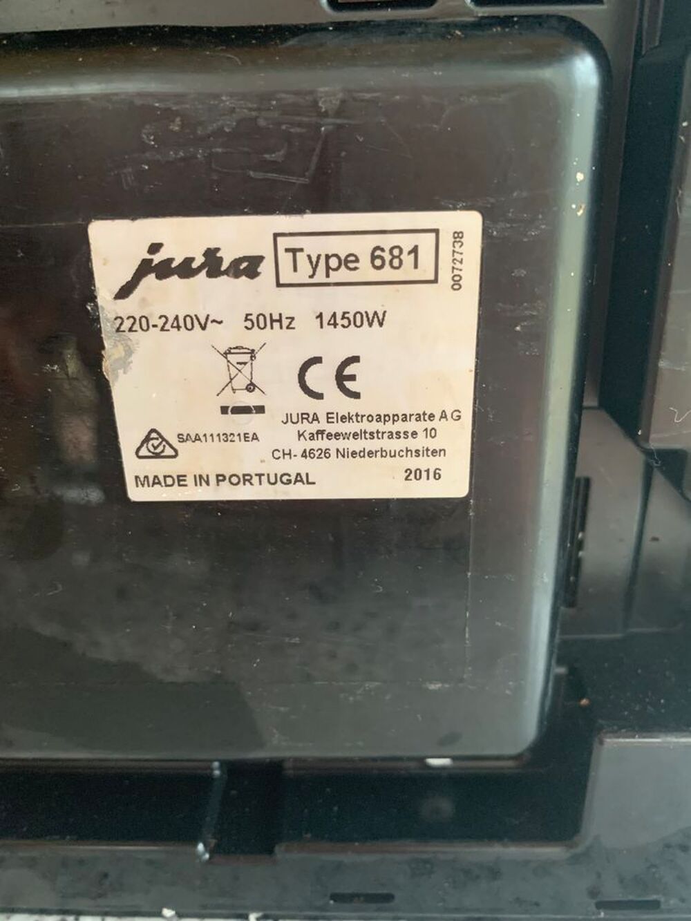 Machine &agrave; caf&eacute; avec broyeur &agrave; grains Electroménager