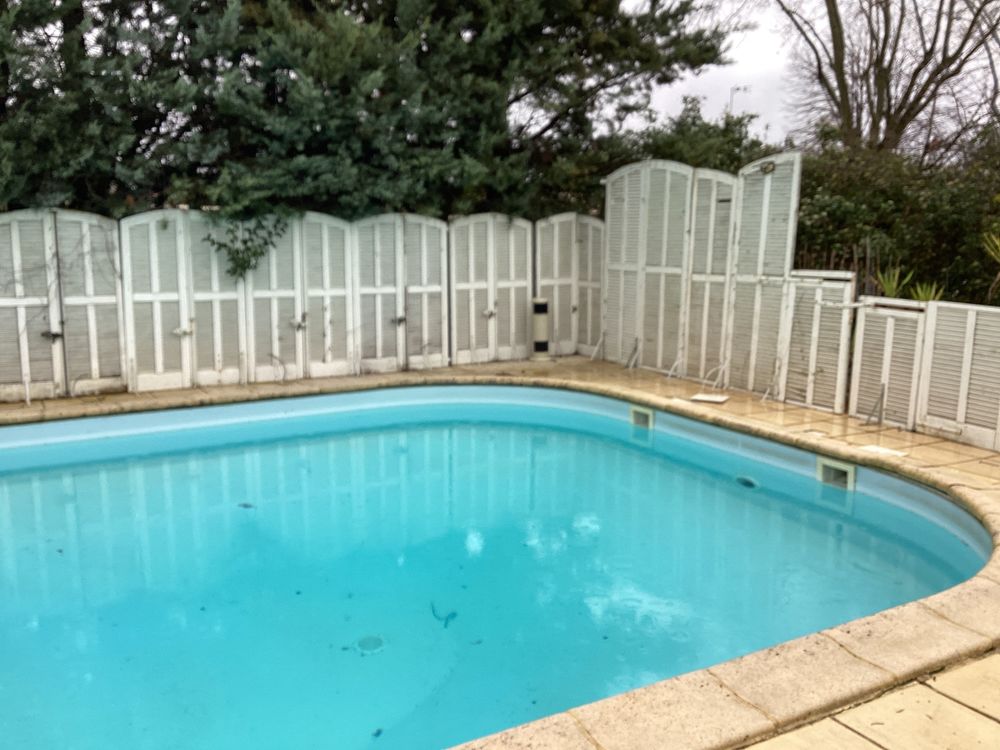 Lot de panneaux ajour&eacute;s blancs terrasse/piscine Jardin