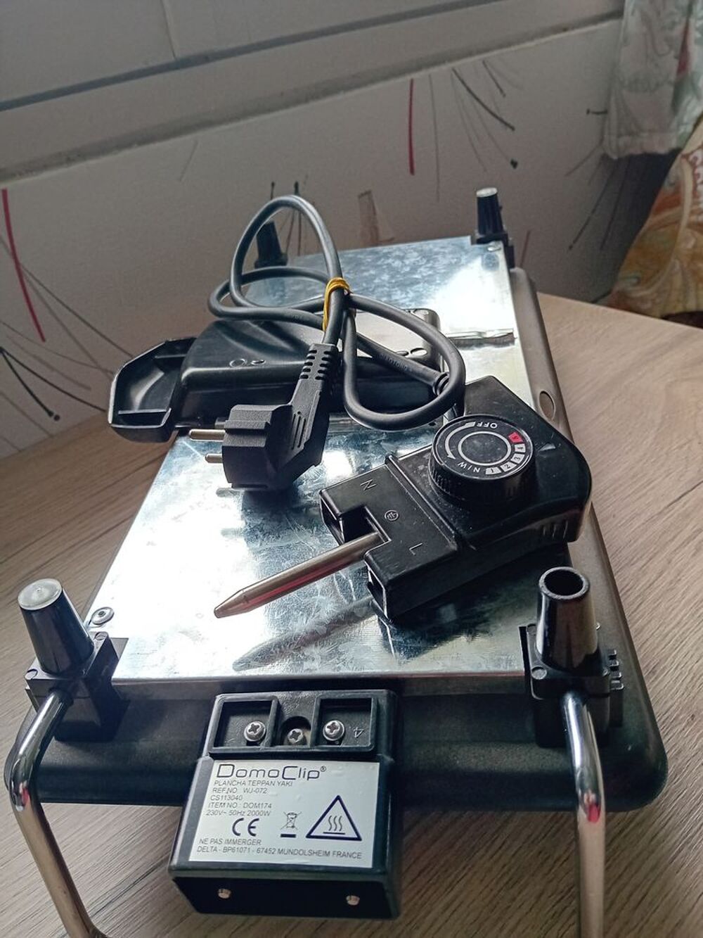 PLANCHA ELECTRIQUE
Electroménager