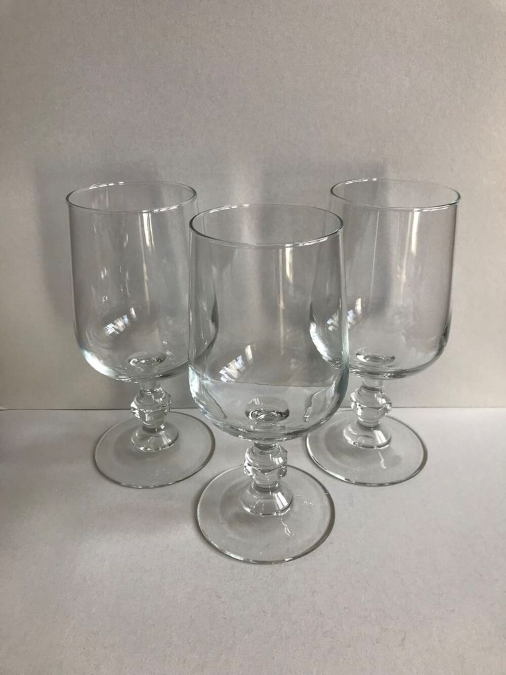 Lot 3 verres &agrave; bi&egrave;re hauteur 16cm Cuisine