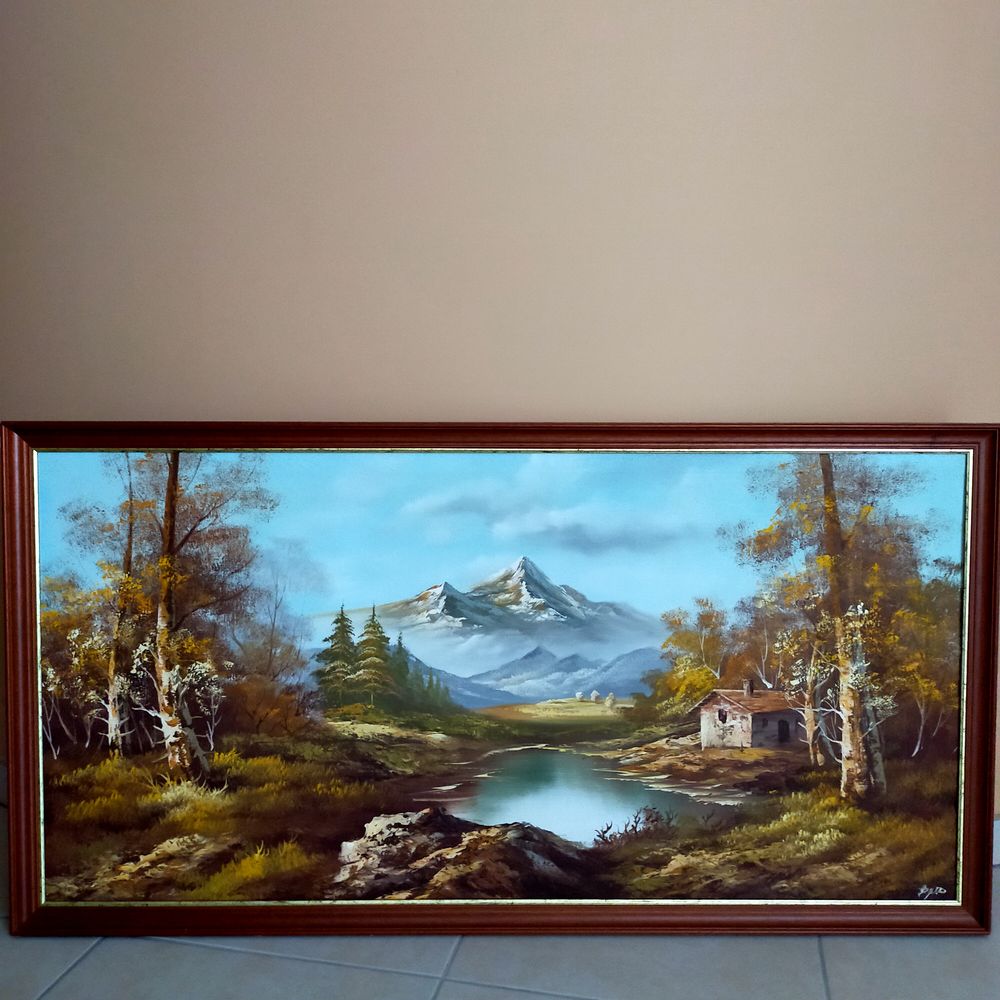 TABLEAU peinture sur toile. Décoration