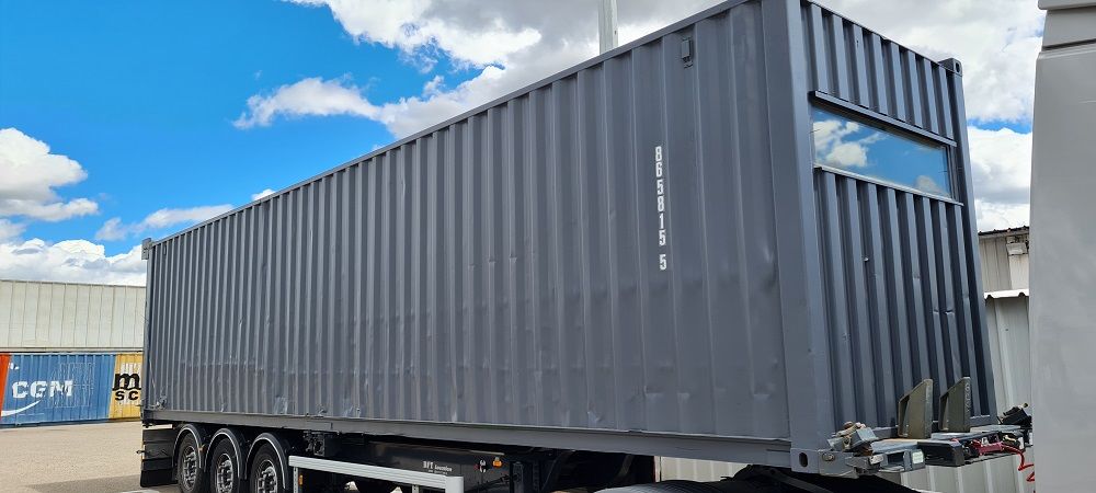 Vente Atelier CONTENEUR Vitrés 40P pour bureau ou logement Saint-quentin-fallavier