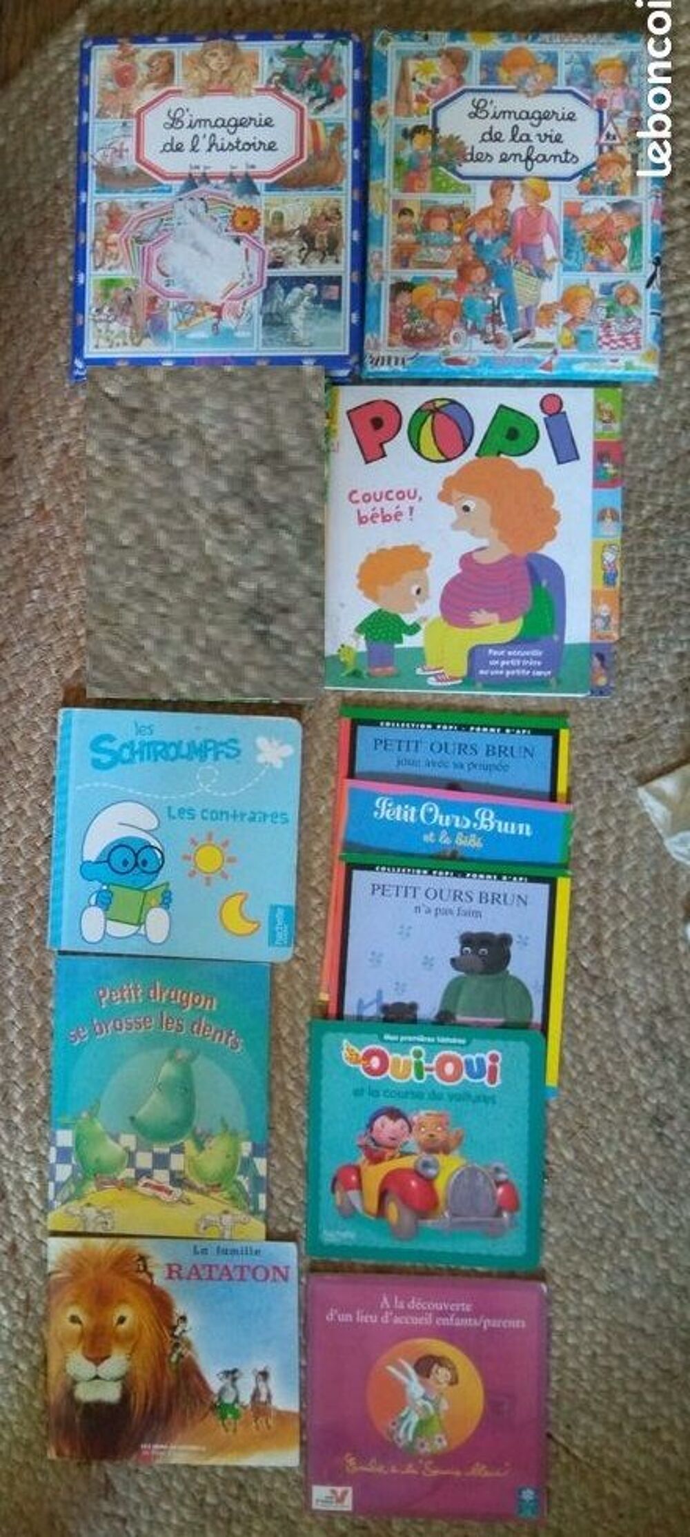 Lot de 31 livres b&eacute;b&eacute; / premier age Livres et BD