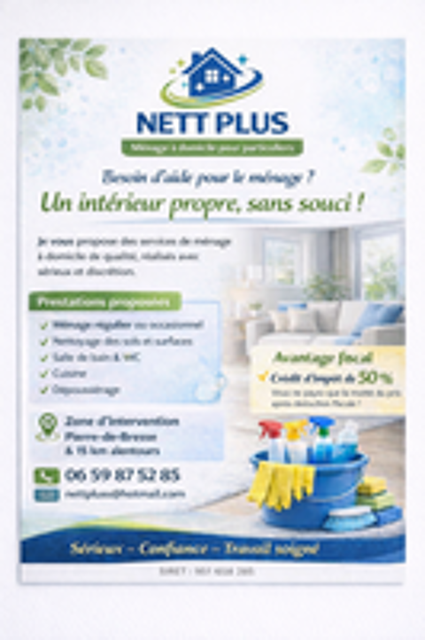   ? Aide m�nag�re ? Cr�dit d'imp�t 50 % ? 