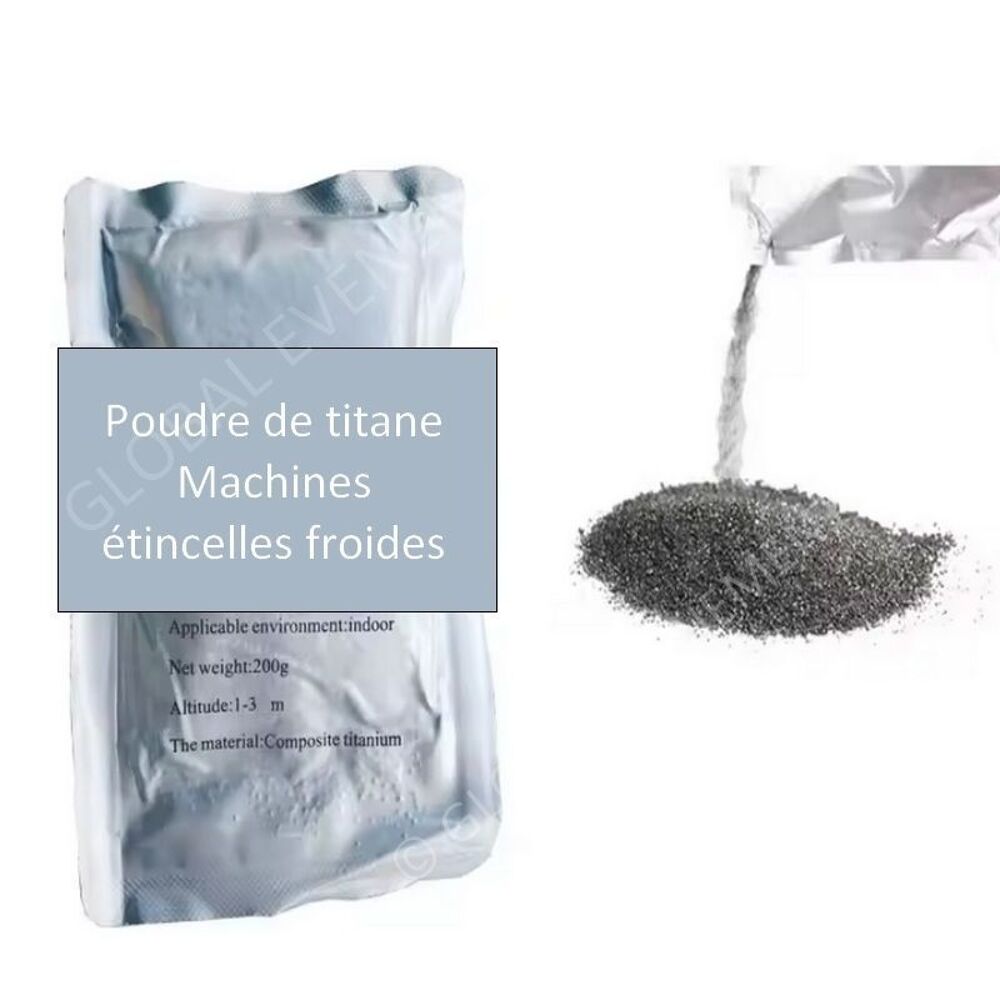 Sachets (LOT de 2) poudre machine &agrave; &eacute;tincelles froides Photos/Video/TV