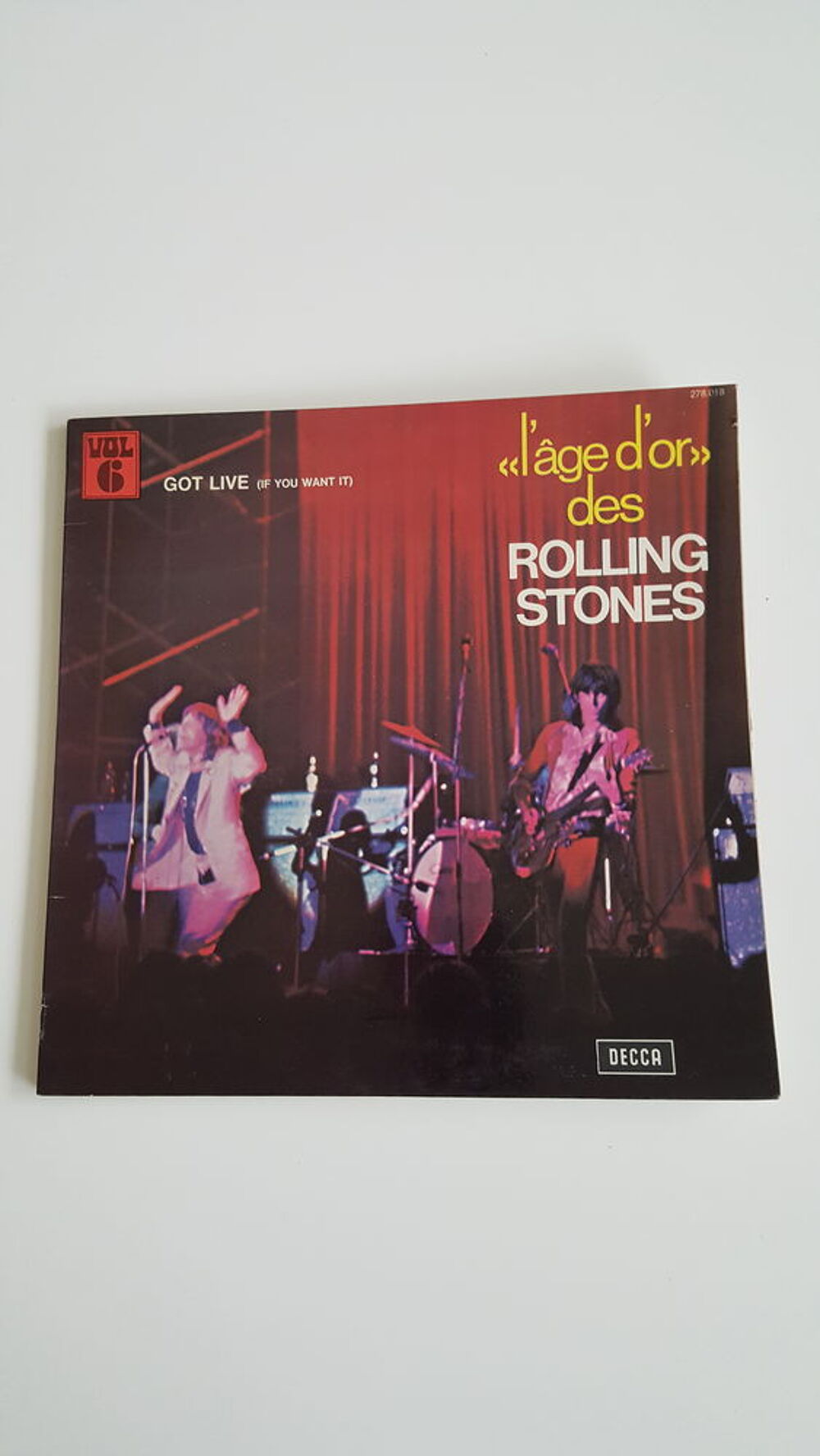 33 Tours THE ROLLING STONES Got live if you want CD et vinyles