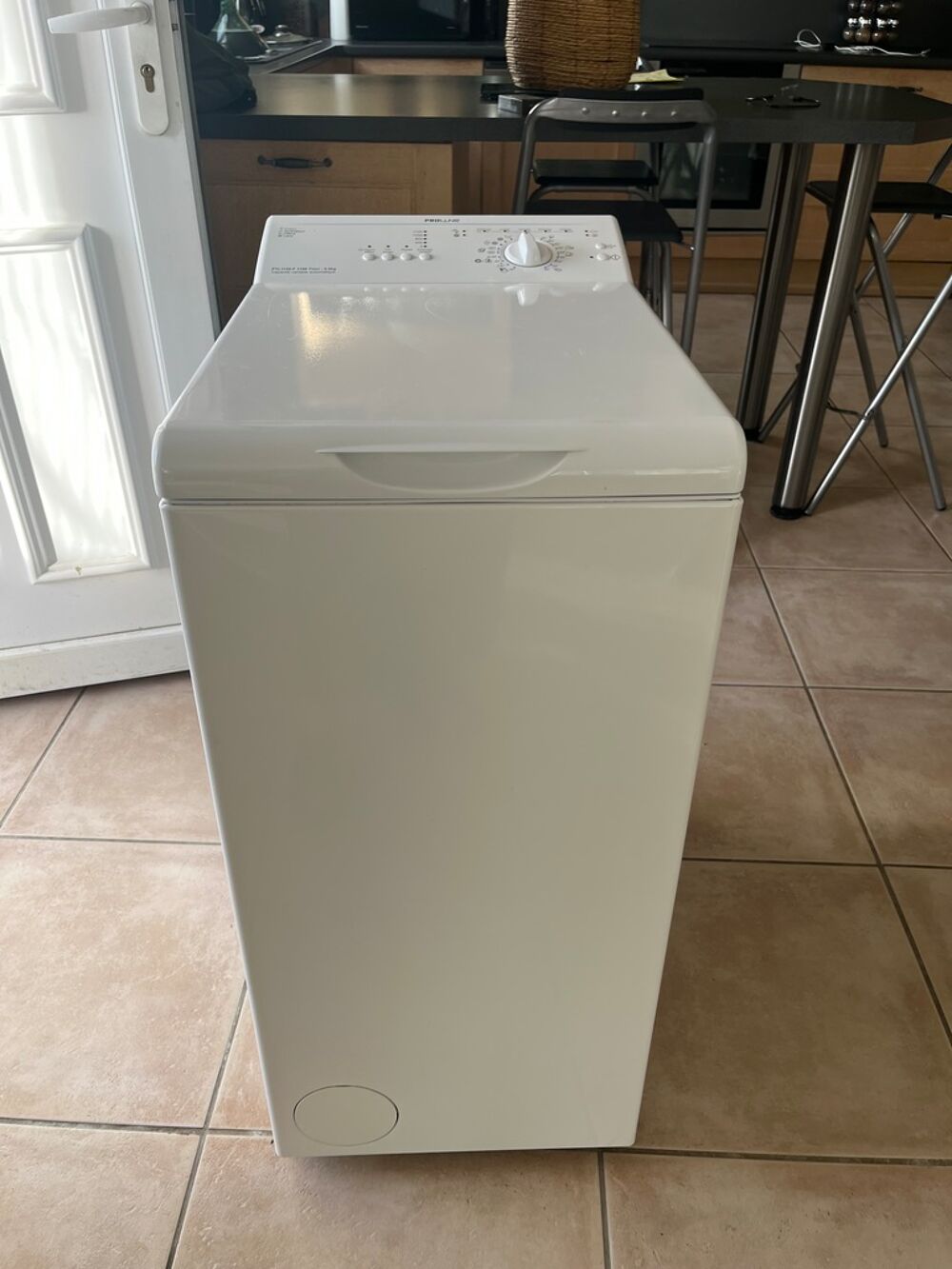 Lave-linge top blanc proline Electroménager