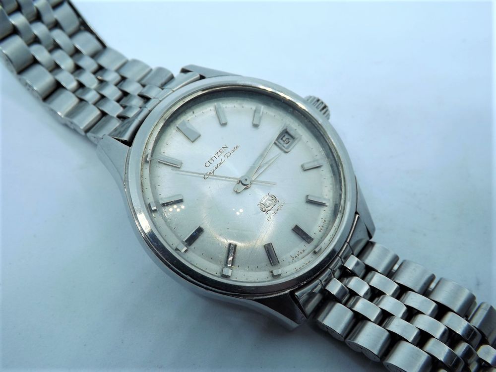 Citizen Crystal Date 5401 Automatic Parawater 1967 Bijoux et montres