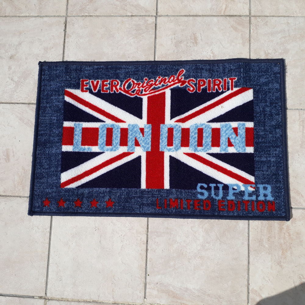 Tapis Imprim&eacute; Drapeau Anglais City London 50cm x 80cm Décoration