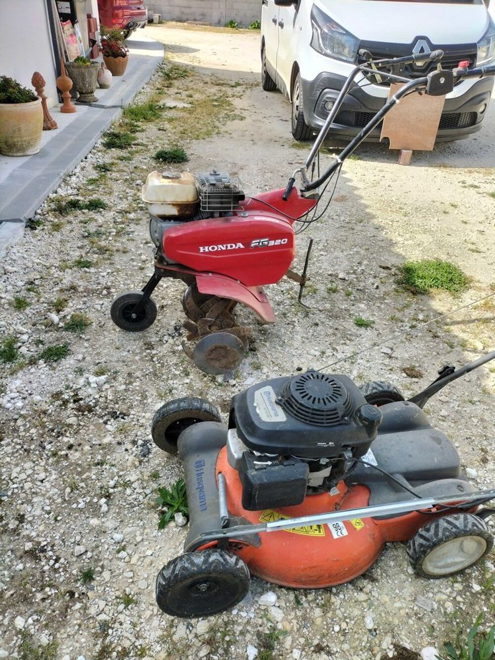 motobineuse Honda fg320 Jardin