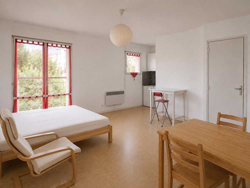 Location Appartement Studio 22 m2, Angers proche UCO-ESA Angers