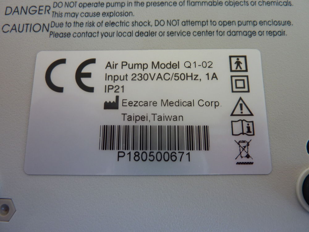 Compresseur matelas NAUSICAA Nausiflow Electroménager