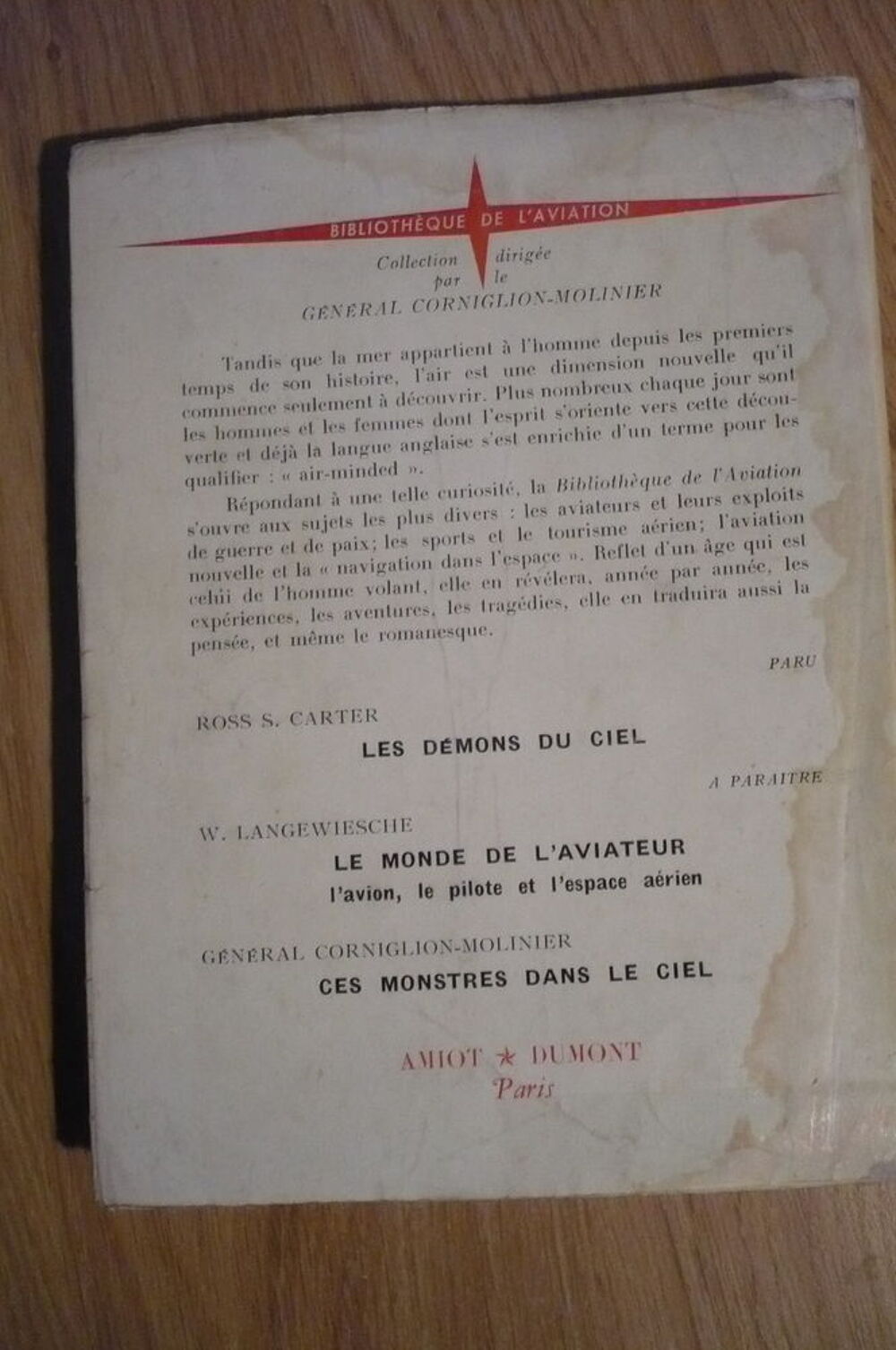 LE MUR DU SON de Michel MOHRT (1952) Livres et BD