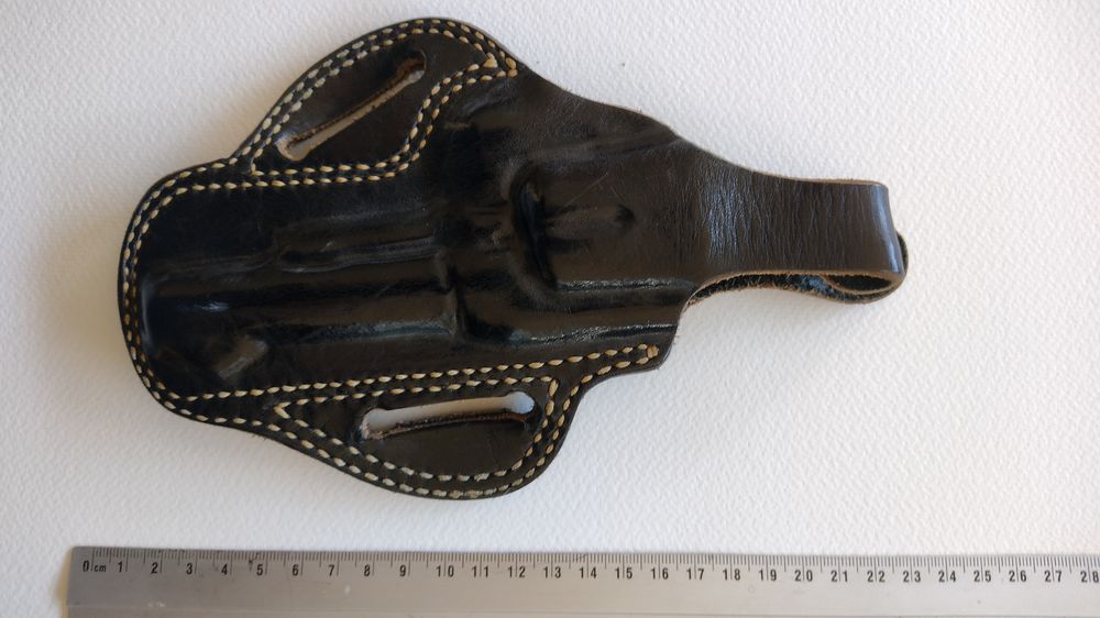 Holster pour revolver 4 pouces Maroquinerie