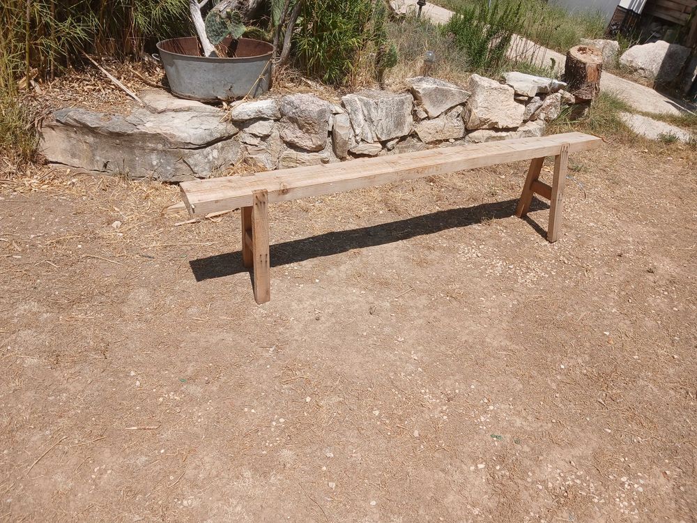 banc bois Jardin