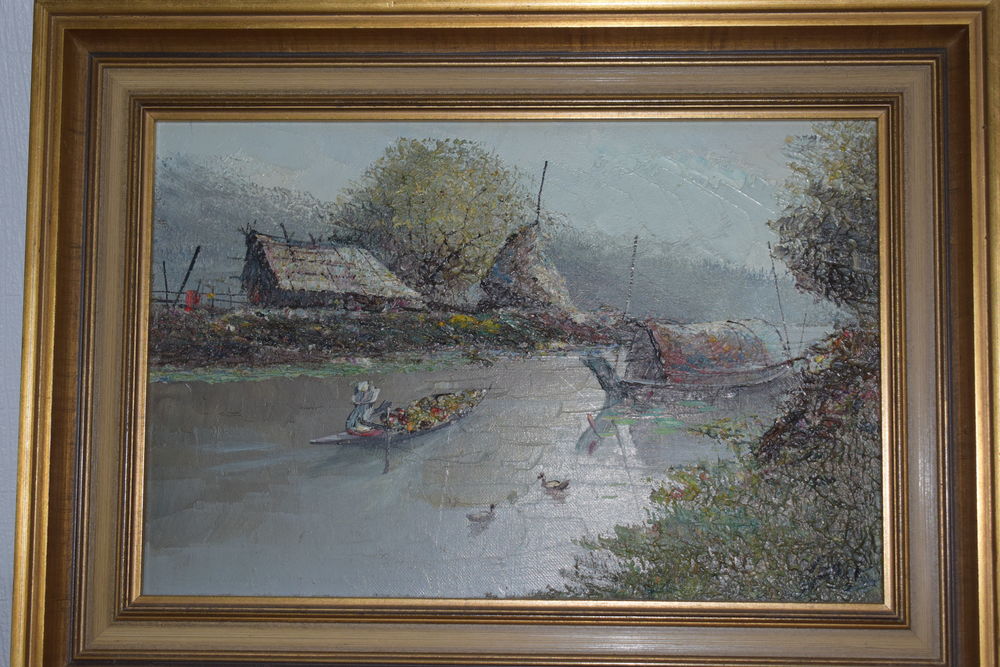 peinture sur toile tha&iuml;landaise Décoration