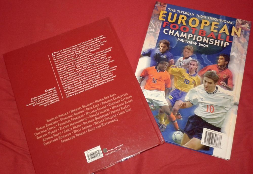 2 Livres sur le Football (1 fran&ccedil;ais / 1 anglais) Livres et BD