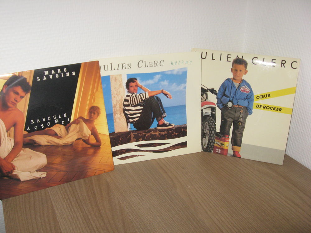Vinyles 45 tours
Divers CD et vinyles