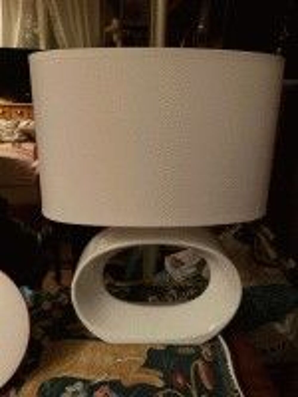 LAMPE BLANCHE NEUVE 10 EUROS Décoration