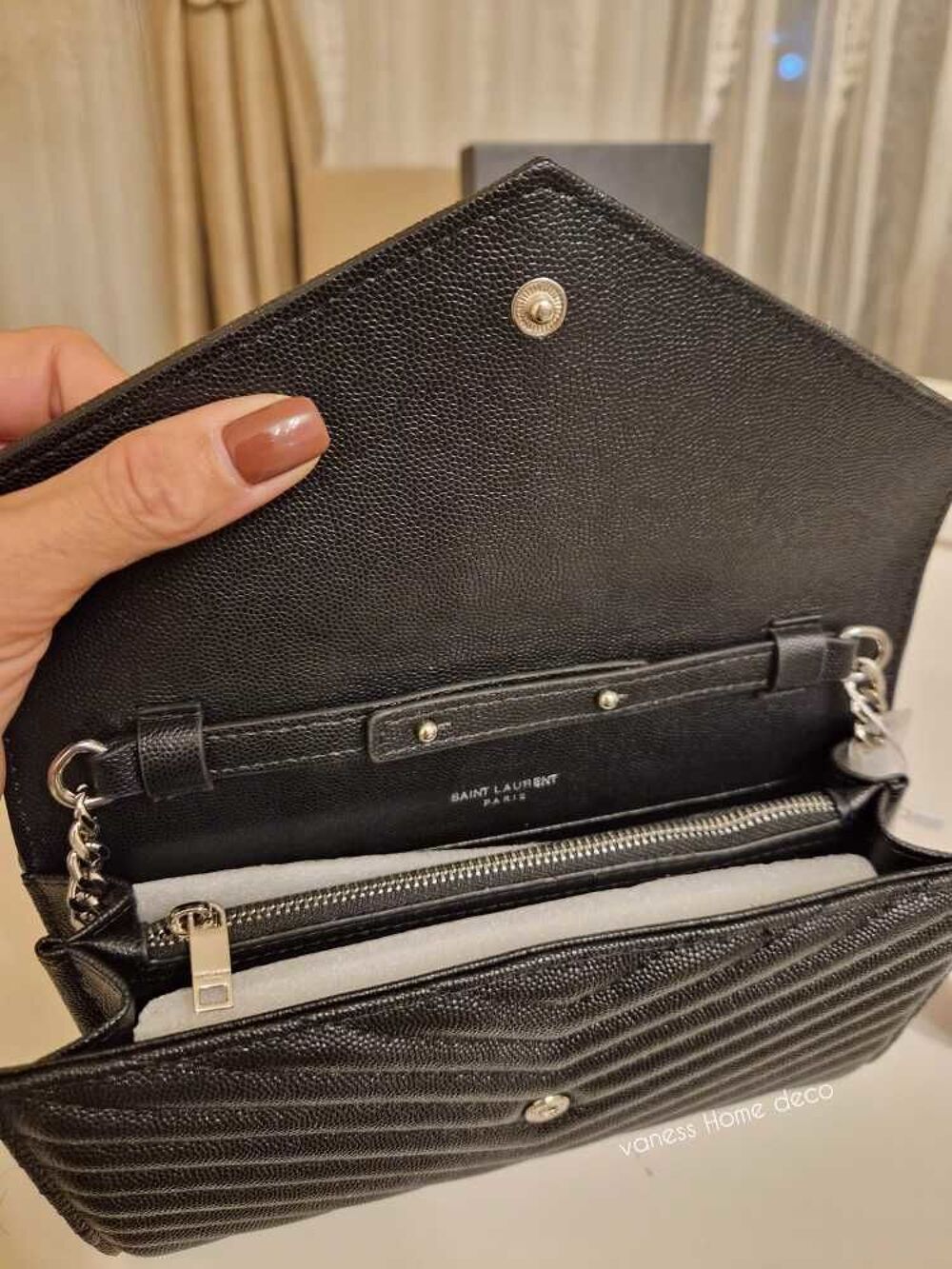 pochette sac cassandre ysl cuir de veau dupe qualit&eacute; exceptionnel neuf avec sa bo&icirc;te +dust bag Maroquinerie