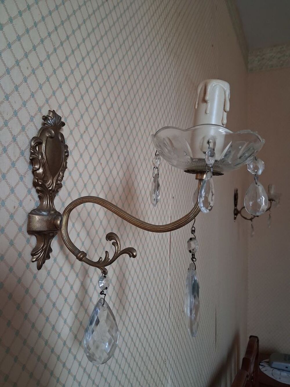 lustre et 2 appliques Décoration
