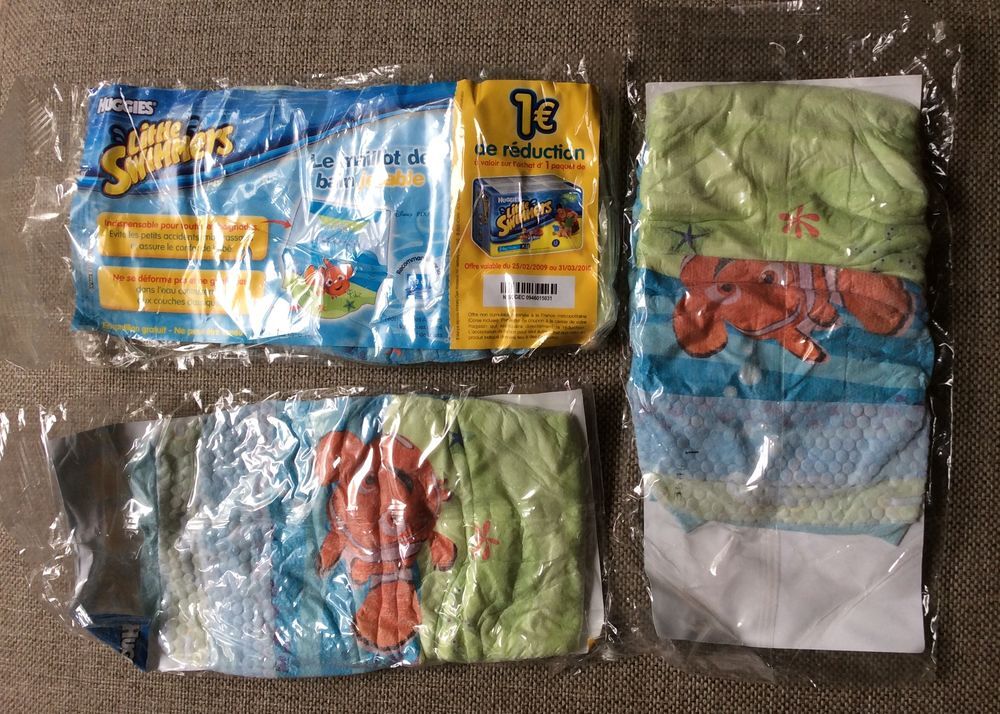 3 couches Little Swimmers Huggies taille XS (3-6 kg) Puriculture