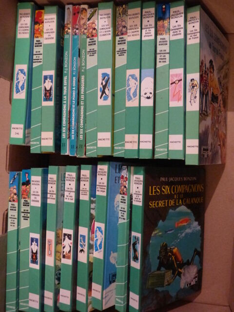 LES SIX COMPAGNONS  biblioth�que verte  A CHOISIR 1 Brest (29)