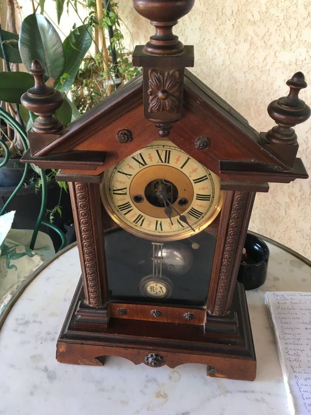 Vend pendule de table ancienne 