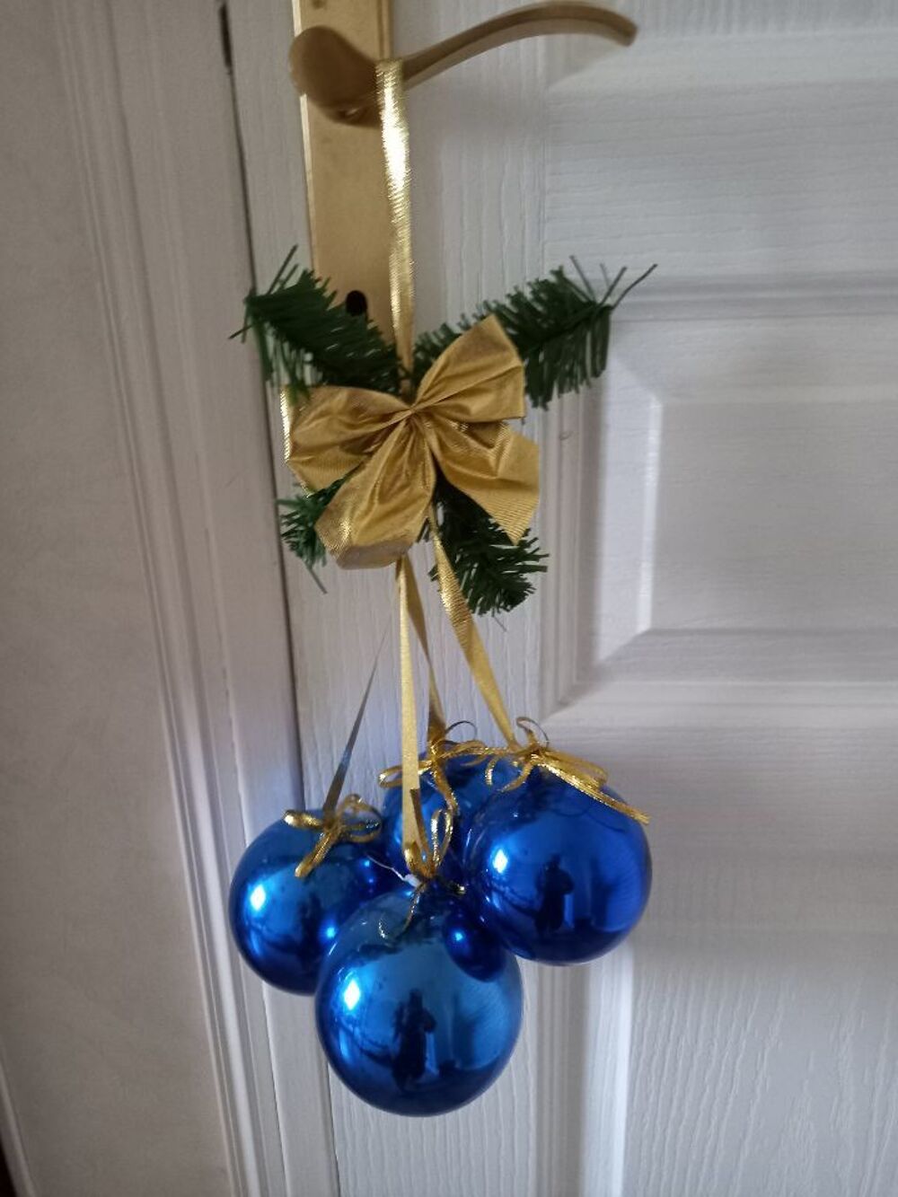  Lot d&eacute;coration no&euml;l bleu Décoration