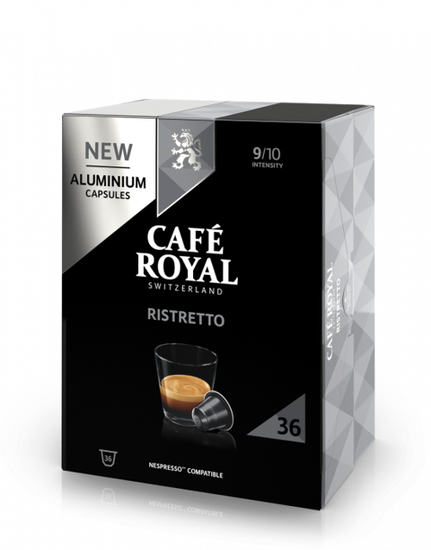 Lot de 36 capsules Nespresso Ristretto Café Royal 6 Villeurbanne (69)
