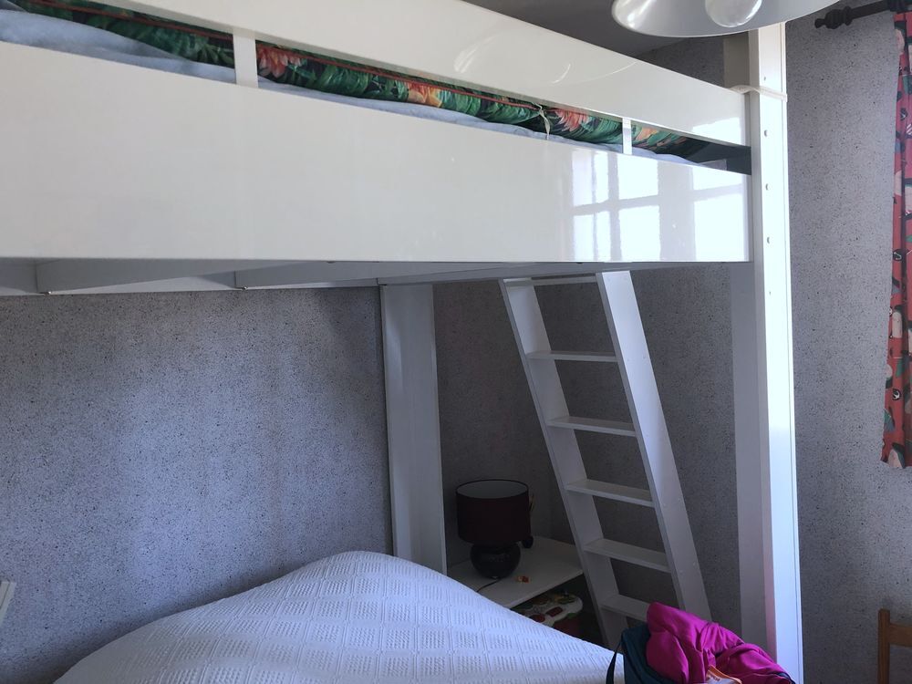 MEZZANINE Blanche Gautier lit Double 140x200 Meubles