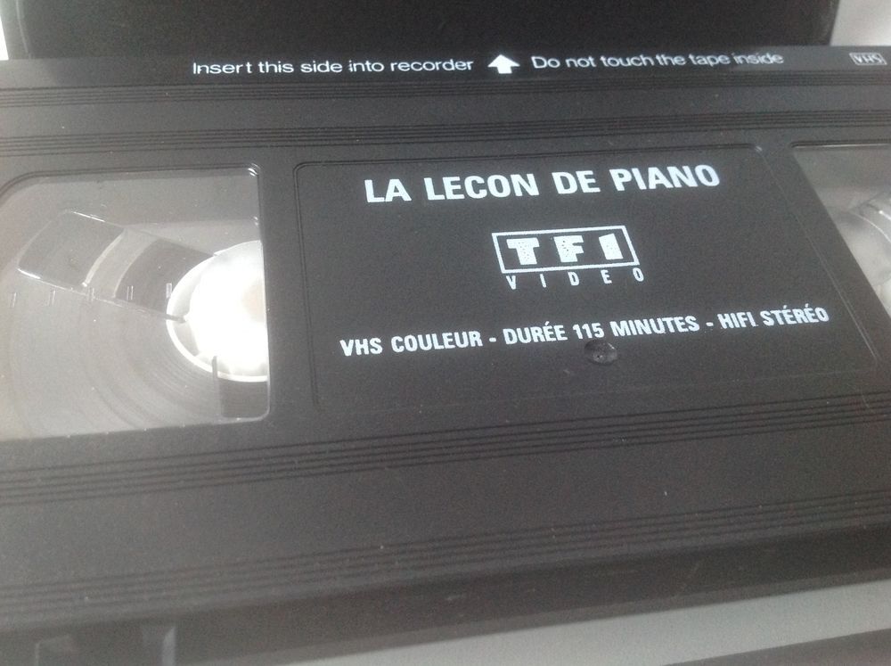 LA LE&agrave;‡ON DE PIANO DE JANE CAMPION K7 VIDEO Envoi Possible DVD et blu-ray