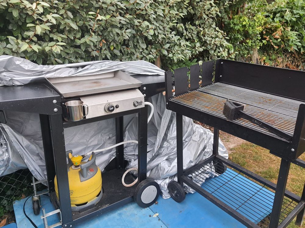plancha et barbecue Jardin
