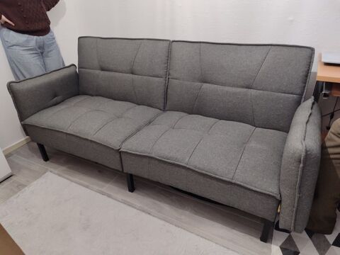 Canap� lit Gris 200 Nancy (54)