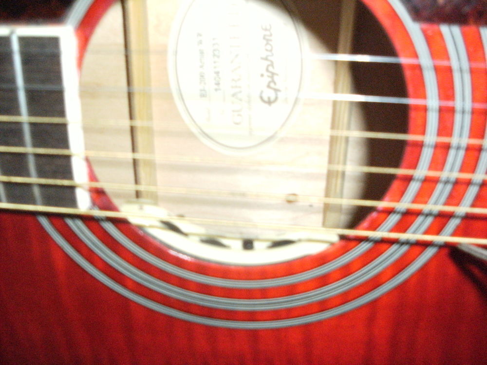 GUITARE ELECTRO ACOUSTIQUE EPIPHONE EJ 200 -THE ARTIST+CASE Instruments de musique