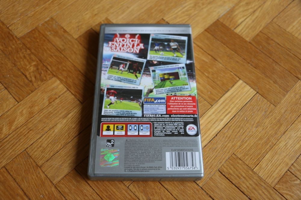 Jeu PSP Fifa 07 (AS) Consoles et jeux vidéos