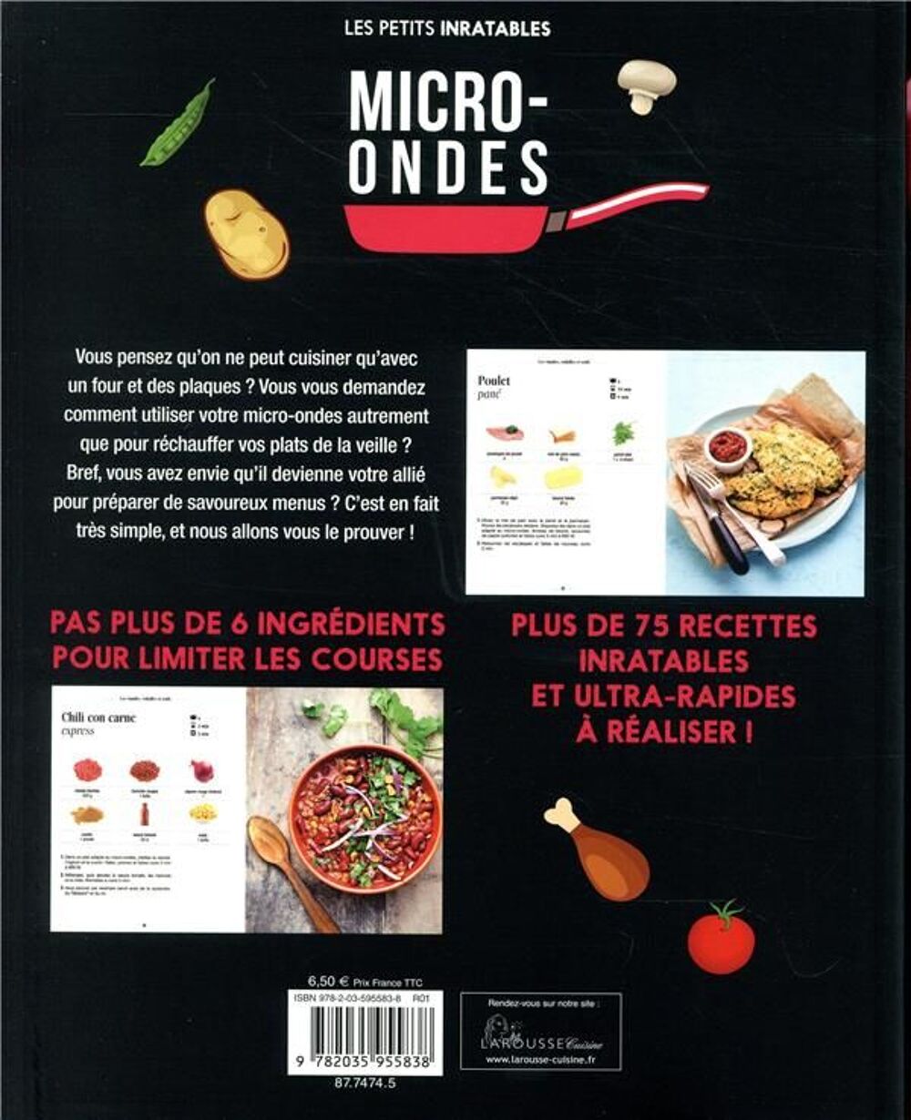 Recettes inratables au micro-ondes Livres et BD