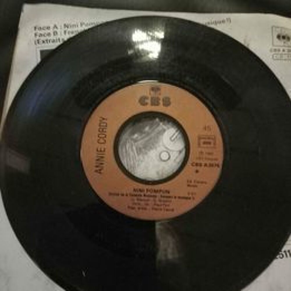 45 Tours : Annie Cordy : nini pompon CD et vinyles