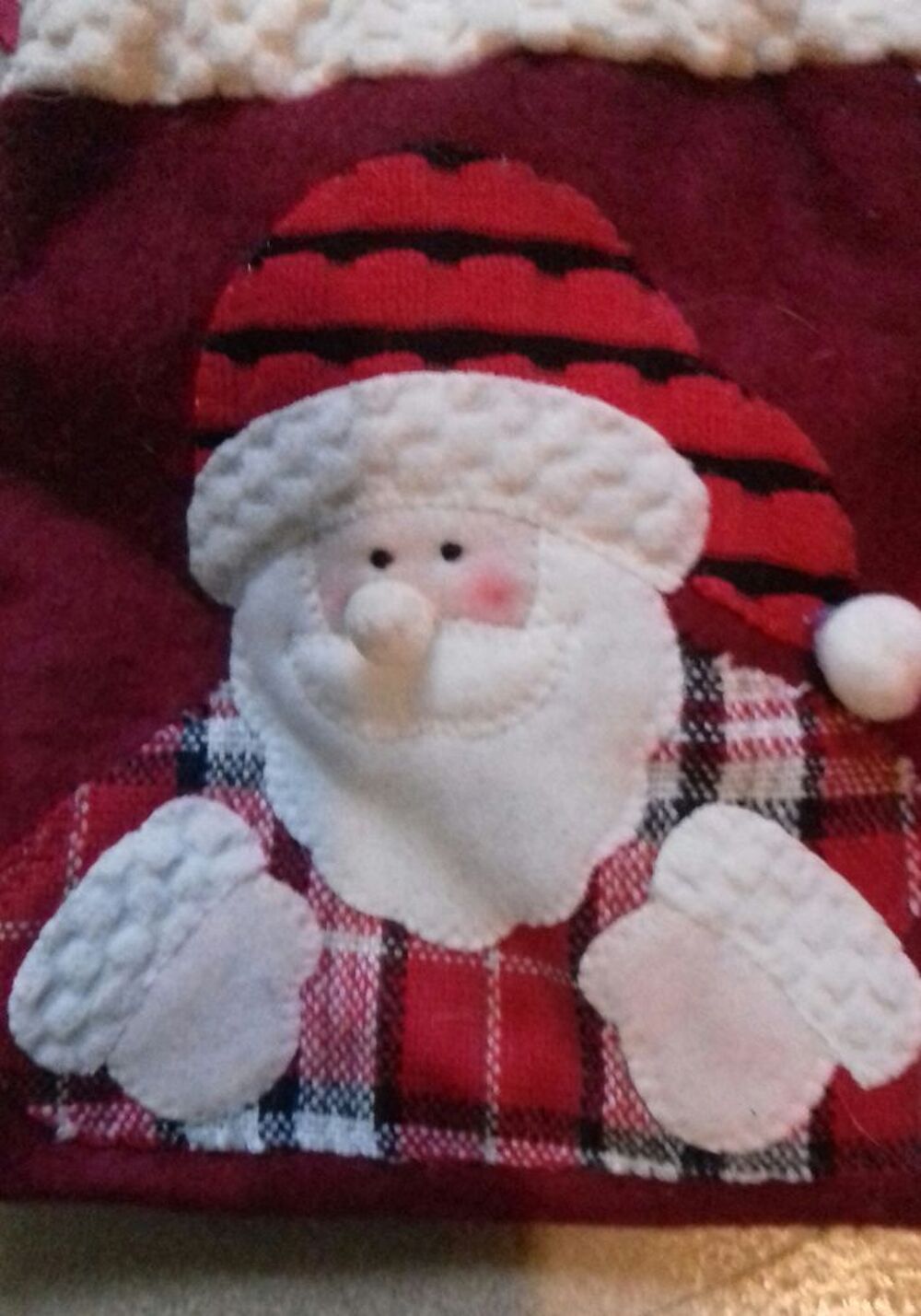 SACHET &agrave; BONBONS de NO&Euml;L 22 cm Jeux / jouets
