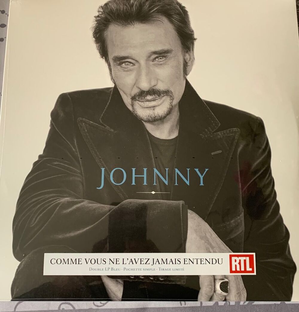 JOHNNY HALLYDAY COMME VOUS NE L'AVEZ JAMAIS ENTENDU 2 VINYLE CD et vinyles