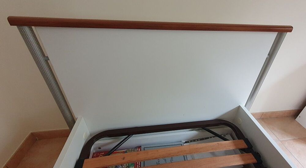Lit Gautier 1 personne - 90 cm x 200 cm Meubles