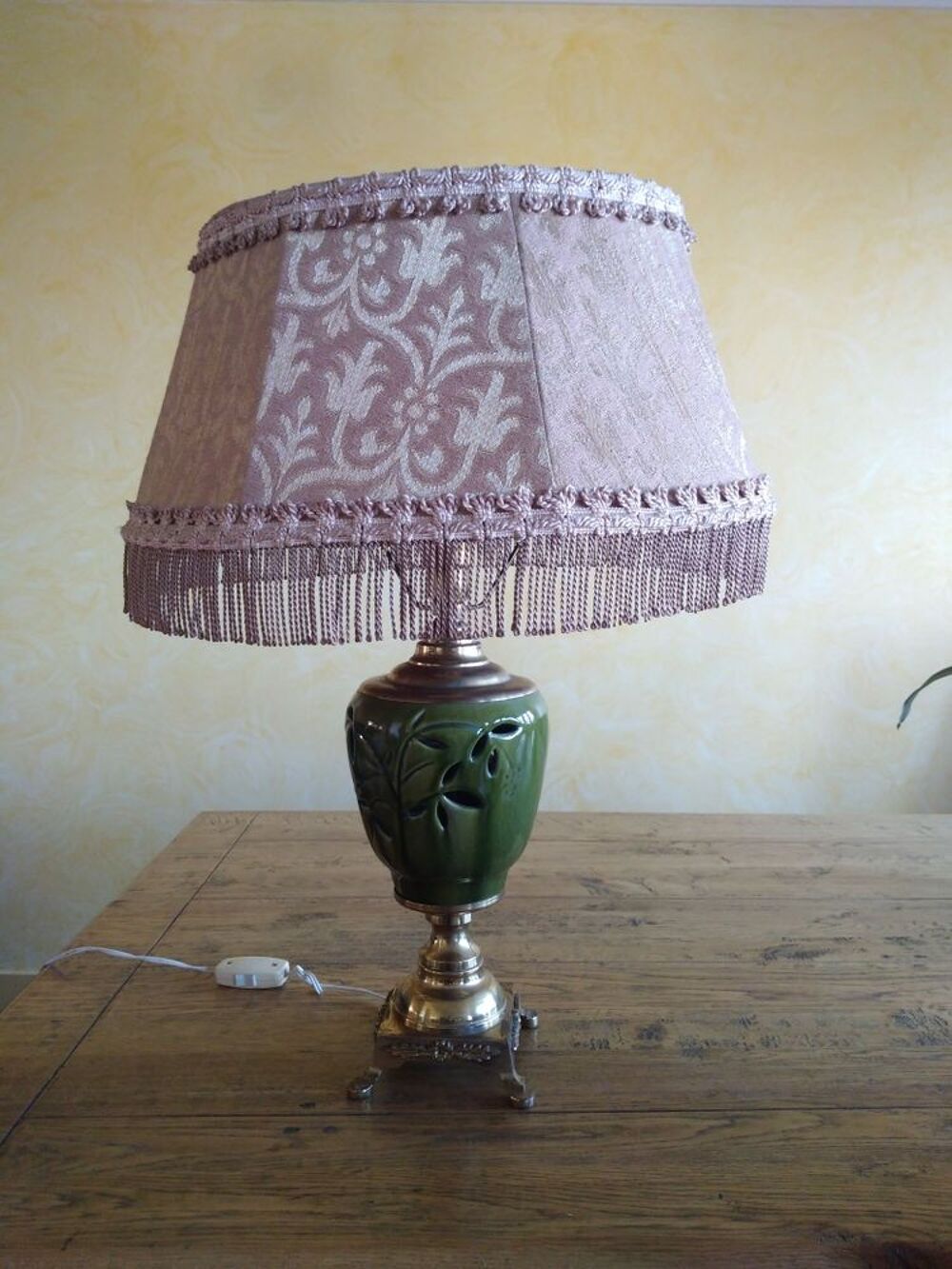lampe vintage a pos&eacute; Décoration
