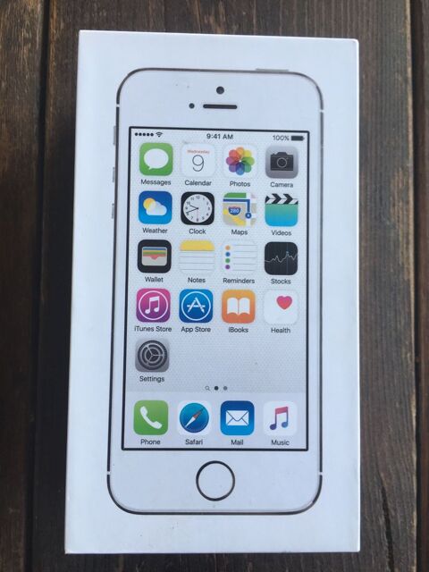 iphone5S 16 GB sylver 75 Pégomas (06)