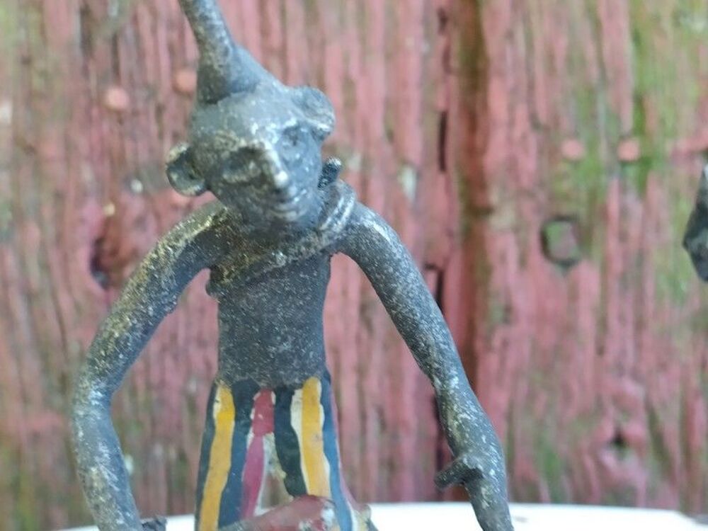 Figurines M&eacute;tal Afrique Africain M&eacute;tier 